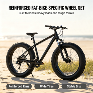 <span class=keywords><strong>Bici</strong></span> da montagna per adulti con sospensione completa, pneumatici allargati in alluminio 26*4.0, telaio in acciaio al carbonio, 10 velocità, freno a disco, MOQ basso - Product Image 2