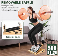 Meilleure vente de civière de mollet à 6 angles réglables planche inclinée professionnelle avec déflecteur détachable et poignée portable