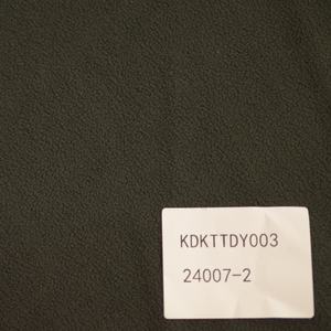 싸구려 양면 인터록 폴라 양털 100% 폴리에스터 한쪽 솔질 부드러운 쉘 솔리드 염색 원단 - Product Image 2