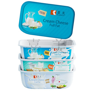 PP plástico de calidad alimentaria 250G ovalado Cyan IML diseño nuevo llega contenedor de mantequilla crema de mantequilla - Product Image 5