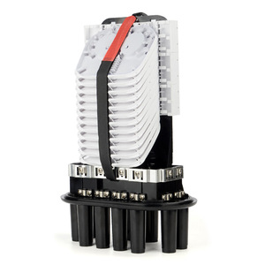 Fosc 144 Core Nhiệt Thu Nhỏ Dome Dọc Loại Sợi Quang Splice Hộp Khay 2 Đầu vào 8 Outlet PLC Splitter Tham Gia Đóng Cửa - Product Image 3