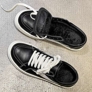 Chaussures décontractées pour hommes de haute qualité en cuir véritable, style minimaliste, basses, amortissantes, tendance, à enfiler, été, luxe - Product Image 5