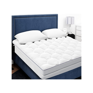Coprimaterasso Trapuntato per <span class=keywords><strong>Letto</strong></span> <span class=keywords><strong>Matrimoniale</strong></span>, Protezione Imbottita Pesante, Coprimaterasso per <span class=keywords><strong>Letto</strong></span> - Product Image 1
