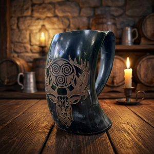 Jarra de Cuerno de Grado Alimenticio al por Mayor para Bebidas Frías y Cerveza, Regalos Empresariales con Caja de Lujo, Apta para Lavavajillas, Personalizable - Product Image 4