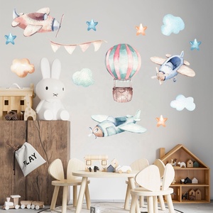 Commercio all'ingrosso rimovibile decalcomania da parete Non tossico PVC/tessuto/materiale vinilico decorazione per la casa stampa bambini <span class=keywords><strong>soggiorno</strong></span> camera da letto adesivi - Product Image 4