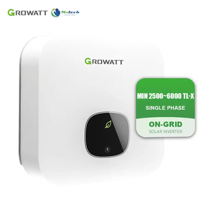 En stock Inversor solar <span class=keywords><strong>Growatt</strong></span> <span class=keywords><strong>MIN</strong></span> <span class=keywords><strong>5000</strong></span> de 5kw en red para sistema de energía solar - Product Image 1