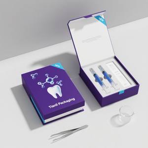 Caja refinada personalizada al por mayor con logotipo impreso <span class=keywords><strong>para</strong></span> Gel blanqueador de <span class=keywords><strong>dientes</strong></span> superventas cajas de kit de blanqueamiento dental - Product Image 5
