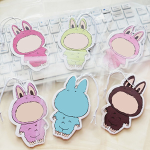 Bán Buôn Cổ Phiếu Phim Hoạt Hình Phim Hoạt Hình Thiết Kế Tùy Chỉnh Dễ Thương Treo Giấy Mặt Dây Chuyền Xe Làm Mát Không Khí - Product Image 2