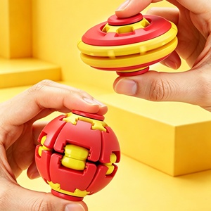 Juguete Sensorial Antiestrés de Esfera Giratoria Automática Impresa en 3D, Bola Fidget Giratoria, Rompecabezas, Regalos para el Aula, Caja Sorpresa - Product Image 4