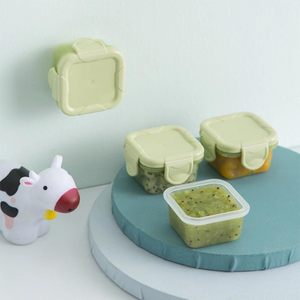 Ensemble de contenants alimentaires pour bébé en plastique de 60 ml, populaires en 2024, avec couvercles, mini boîte de rangement personnalisée pour la cuisine, conteneur alimentaire transparent - Product Image 6