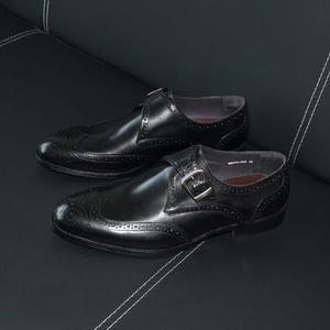 Nouvelle Arrivée 2025 – Chaussures Oxford carrées pour hommes, les plus vendues, en cuir véritable, à lacets, respirantes, pour le bureau et la carrière – En stock - Product Image 5