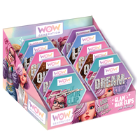 Pinzas para el cabello glamurosas con mensaje WOW Generation