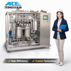Pasteurizador de Leche de Placas de 1000L/H con Acero Inoxidable 304/SS316L y Control PLC+Pantalla Táctil, Tanque de Retención de 300S - Product Image 6