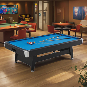 Mesa de Snooker S.Q.F Top Fashion de 9 pies para Interiores, 3 en 1, con Pizarras de Fibra de Densidad Media, Mesa de <span class=keywords><strong>Billar</strong></span> de 8 <span class=keywords><strong>Bolas</strong></span>, Madera de 9 pies - Product Image 2