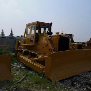 Bulldozer sur chenilles D8R d'occasion, comme neuf, capacité de bêchage de 10 m, rayon de braquage court, garantie 1 an, prix bas, seconde main, Chine - Product Image 1