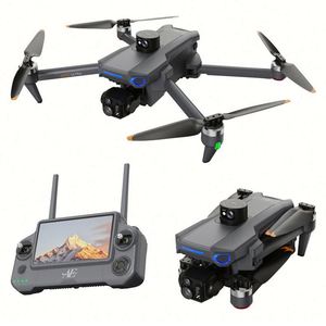 โดรน AE30 3-Axis Gimbal HD GPS Quadcopter พร้อมไฟ LED พลาสติกแบบ Backlight สำหรับการถ่ายภาพทางอากาศ ระบบ Return-to-Home และรีโมทคอนโทรล - Product Image 1