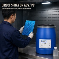 Résine de peinture à texture craquelée effet glace UV résistante à l'eau bouillante pour plastiques ABS et PC