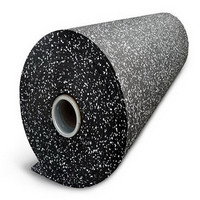 Granulés de caoutchouc EPDM+SBR vulcanisés au peroxyde, qualité industrielle, faible teneur en cendres, 65 Shore, taille personnalisée, revêtement de sol pour salle de sport
