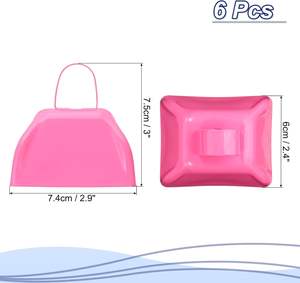 ระฆังวัวขัดมัน3นิ้วแบบโบราณเสียงดังงานประดิษฐ์ทำจากโลหะสำหรับงานแข่งขันกีฬาฟุตบอลรูปนางฟ้ากระดิ่งวัวขนาดใหญ่ทำเสียงดัง - Product Image 2