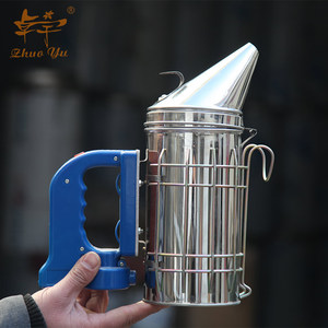 New Electric <strong>Bee</strong> Smoker Stainless Steel Apiculture Beekeeping Tools Kit - Product Image 2