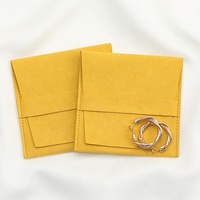 Haute qualité Logo imprimé petits bijoux bague boucles d'oreilles collier enveloppe Martin pochette sacs