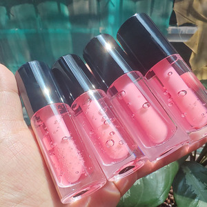 Haute Qualité Meilleur Brillant Liquide Rouge À Lèvres Palm Naturel Organique Clair Rose Lipgloss - Product Image 5