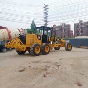 Niveleuse Caterpillar 140K d'occasion avec boîte de vitesses et pompe, excellentes performances, prix bas, origine Japon, poids 14000 kg - Product Image 3