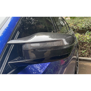 Couvercle de rétroviseur en fibre de carbone pour <span class=keywords><strong>BMW</strong></span> M3 M4 G80 G82 G83 2020 + couvercles de rétroviseur Style LHD / RHD - Product Image 4