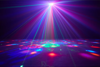 L'événement de célébration utilise des lumières de scène DJ dynamiques à LED avec effet de lumière blanche RGBW DMX512 Control Dance Floor Laser E27