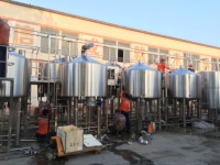 1000L 2000L Mash Tun Lauter Tun Bouilloire Tourbillon 4 navires Système De Brasserie