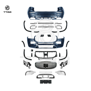 Kit de Mejora Exterior Estilo <span class=keywords><strong>Maybach</strong></span> para MERCEDES BENZ GLS X167 2020-2025 |   Juego Completo de Parachoques + Rejilla Delantera para <span class=keywords><strong>SUV</strong></span> Clase GLS - Product Image 1