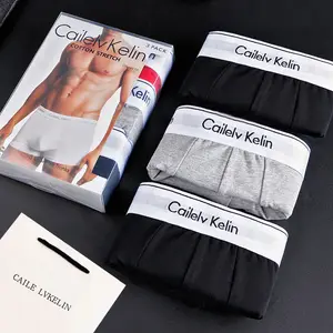 OEM nhà sản xuất Para Hombre đồ lót tùy chỉnh của nam giới tóm tắt quần short Boxers cho nam giới