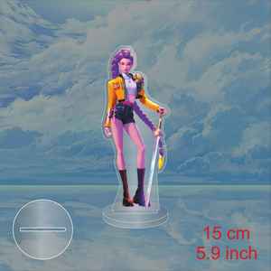 Figura Acrílica Coleccionable de K-Pop Demon Hunters, Adorno de Escritorio, Superestrella, Creativa y <span class=keywords><strong>Cultural</strong></span> - Product Image 2