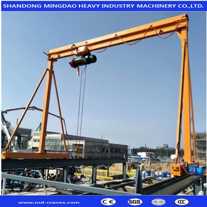 Équipement de levage mobile lourd, structure en acier, type sur rail, logistique d'usine, entrepôt, chargement et déchargement - Product Image 3