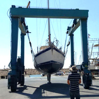 Levage de Yacht, grue de levage de yacht, portique de levage de yacht, transporteur de bride de Yacht