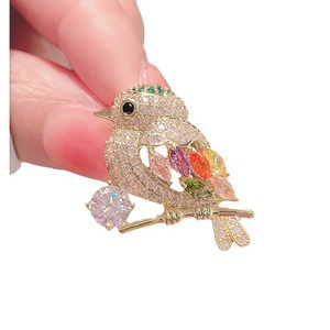 Broche Oiseau, Bijoux de Mode, Cadeaux de Banquet, Badges pour Vêtements, Bijoux pour Femme, Décoration Vestimentaire - Product Image 3