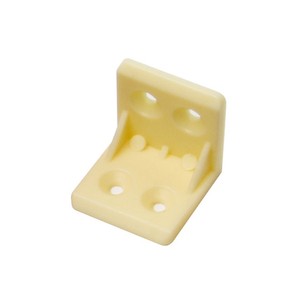Soporte de esquina de plástico de nailon engrosado, piezas de fijación de ángulo recto de 90 grados para muebles, armarios, soportes de estanterías - Product Image 3