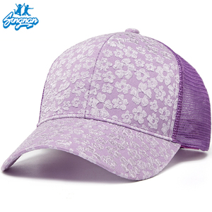 Mùa hè của phụ nữ lưới thời trang Mũ bóng chày thiết kế mới ren hoa Mũ bóng chày thoáng khí Kem chống nắng ưa thích Mũ bóng chày nóng bán - Product Image 6