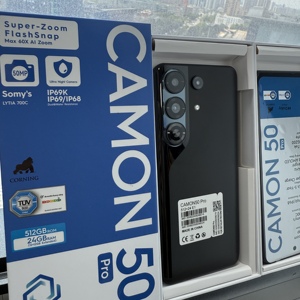 Smartphone Original Camon 50 Pro 2K 5G con Cámara Trasera de 108MP, Desbloqueado, con Reconocimiento Facial - Product Image 1
