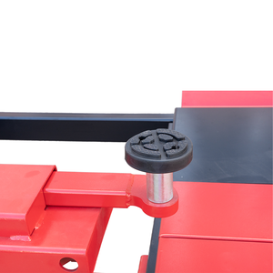 Pengangkat Mobil 4T Empat Pos Kustom dengan Jack Penyelarasan dengan Tempat untuk Pelat Sudut Bergulir - Product Image 5