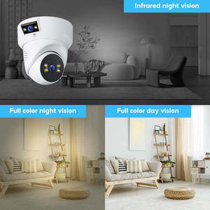 Cámara de Seguridad Inteligente con Doble Lente de 3MP+3MP, Vista Dual, WiFi 2.4GHz, Tipo Domo, con Giro e Inclinación, Tuya 2026 - Product Image 3