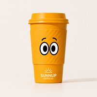 Gobelets en papier personnalisés jetables de 16 oz, 12 oz et 8 oz avec couvercles imprimés avec logo pour boissons chaudes et froides, gobelets à café et à thé en papier à double paroi