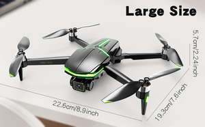 Mini Dron T800 sin Escobillas con Cámara Dual, Transmisión FPV HD, Posicionamiento por Flujo Óptico, Modo sin Cabeza para Principiantes - Product Image 6