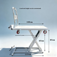 Chariot élévateur électrique pliable Ximu Leike avec système anti-basculement pour atelier/usine