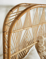 Maryfantaisie — lit Double en rotin, mobilier de chambre d'hôtel de haute qualité, Style nordique, marocain