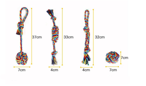 Jouets pour chiens pour les mâchoires agressives Animaux de compagnie et accessoires Nouveauté Juguetes Masticables Para Perros Soga Dos Nudos Juguete Perro - Product Image 6