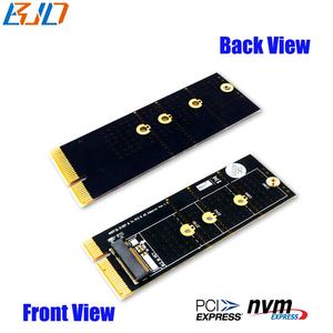 PCI Express 3.0 X4 PCI-E 4.0 4X ke NGFF <span class=keywords><strong>M</strong></span>.<span class=keywords><strong>2</strong></span> <span class=keywords><strong>m</strong></span>-key 2280 M2 NVME SSD kartu adaptor dengan Heatsink hitam-instalasi vertikal - Product Image 4