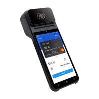4G Android 13 Mobile POS Máquina de pago móvil Sistema POS portátil con impresora térmica de 58mm Z92