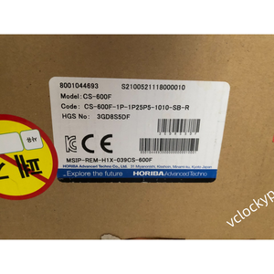 Monitor de Soluciones Químicas HORIBA CS-600F, CS-62-1, Probado y en Funcionamiento - Product Image 6