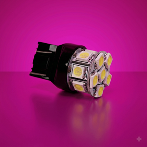 HYUGA New Automotive <b>Bulb</b> 13SMD 5050 12V Pink Truck Motorcycle Turn Signal Brake Light 1.2W 360 84LM - Product Image 1